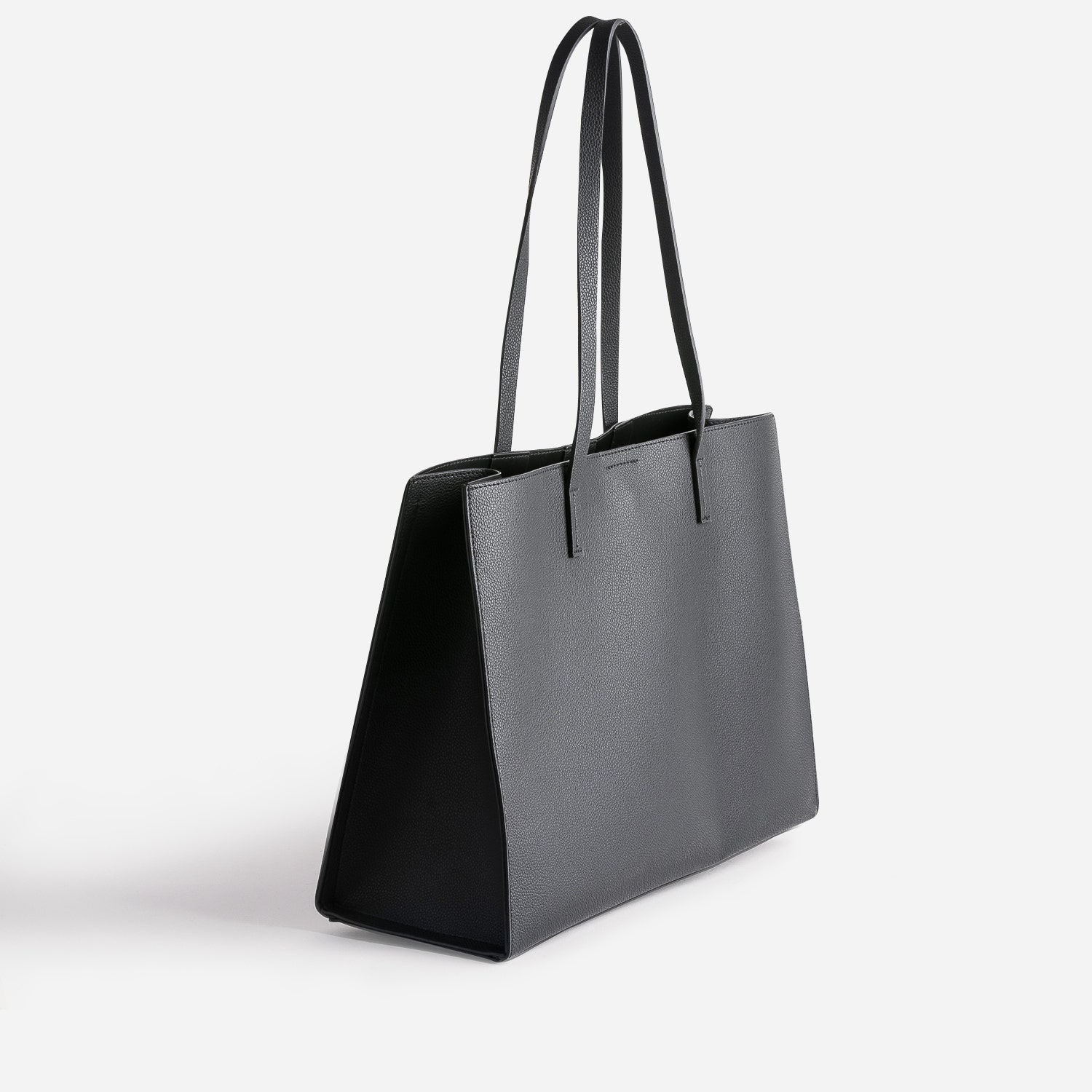 Sac cabas noir 3 compartiments