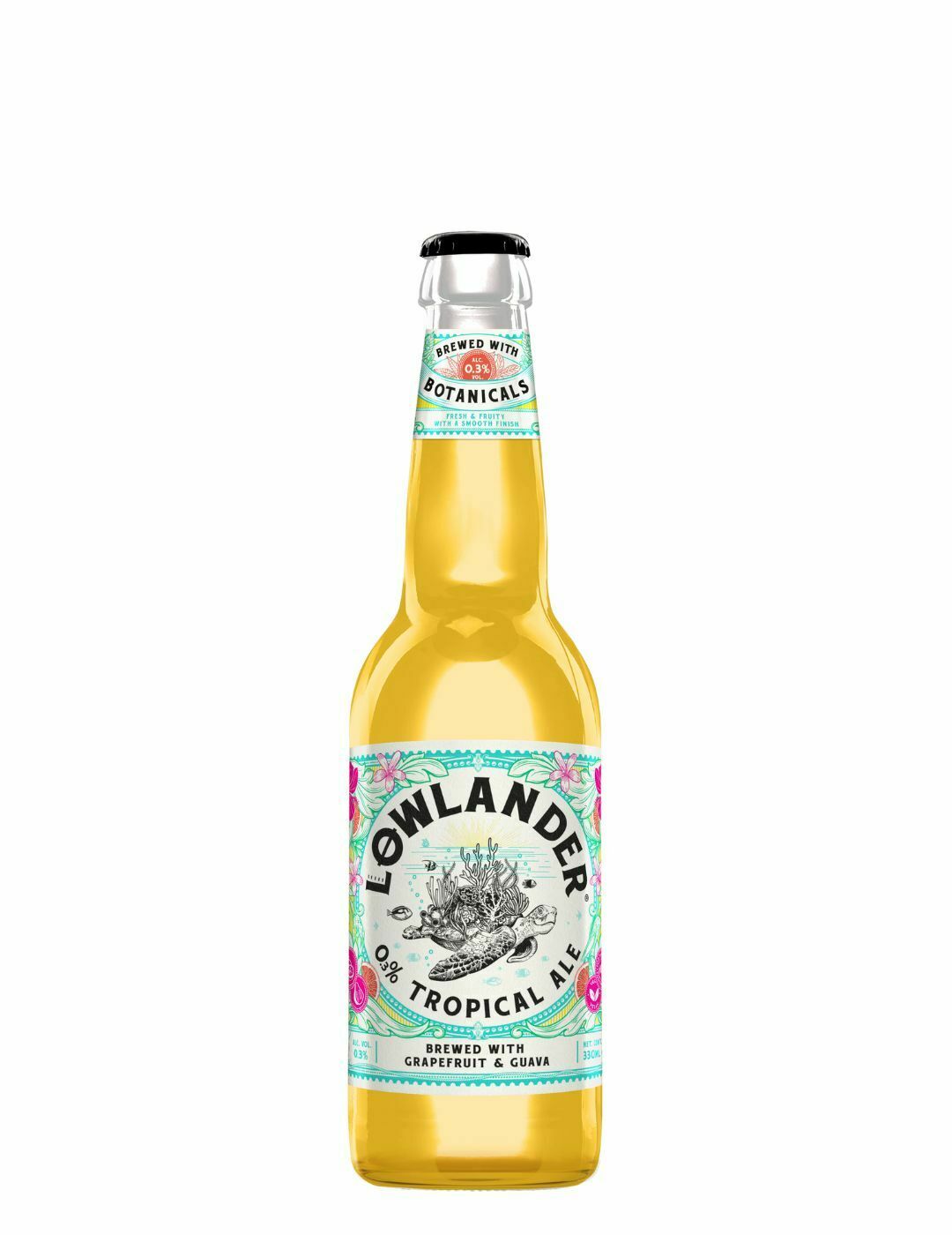 Lowlander : Bière tropicale - Gueule de joie 0.3° |  33 cl
