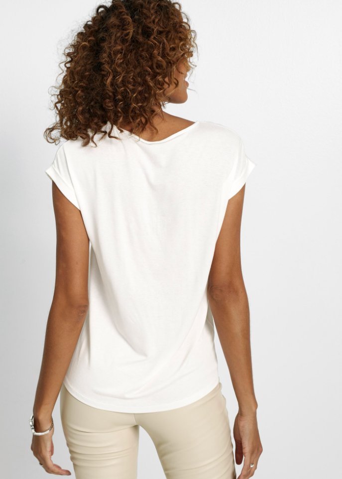 Blusenshirt mit Blumen-Print