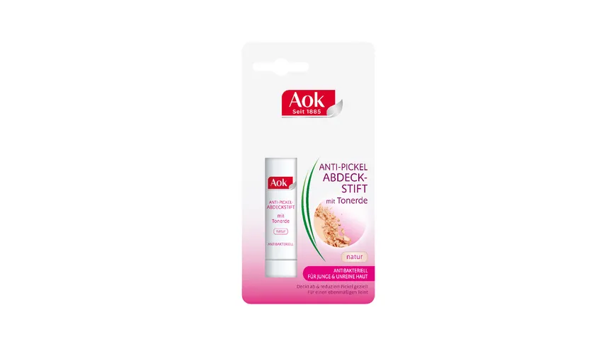 Aok Minze & Tonerde Abdeckstift Natur 3.2 g