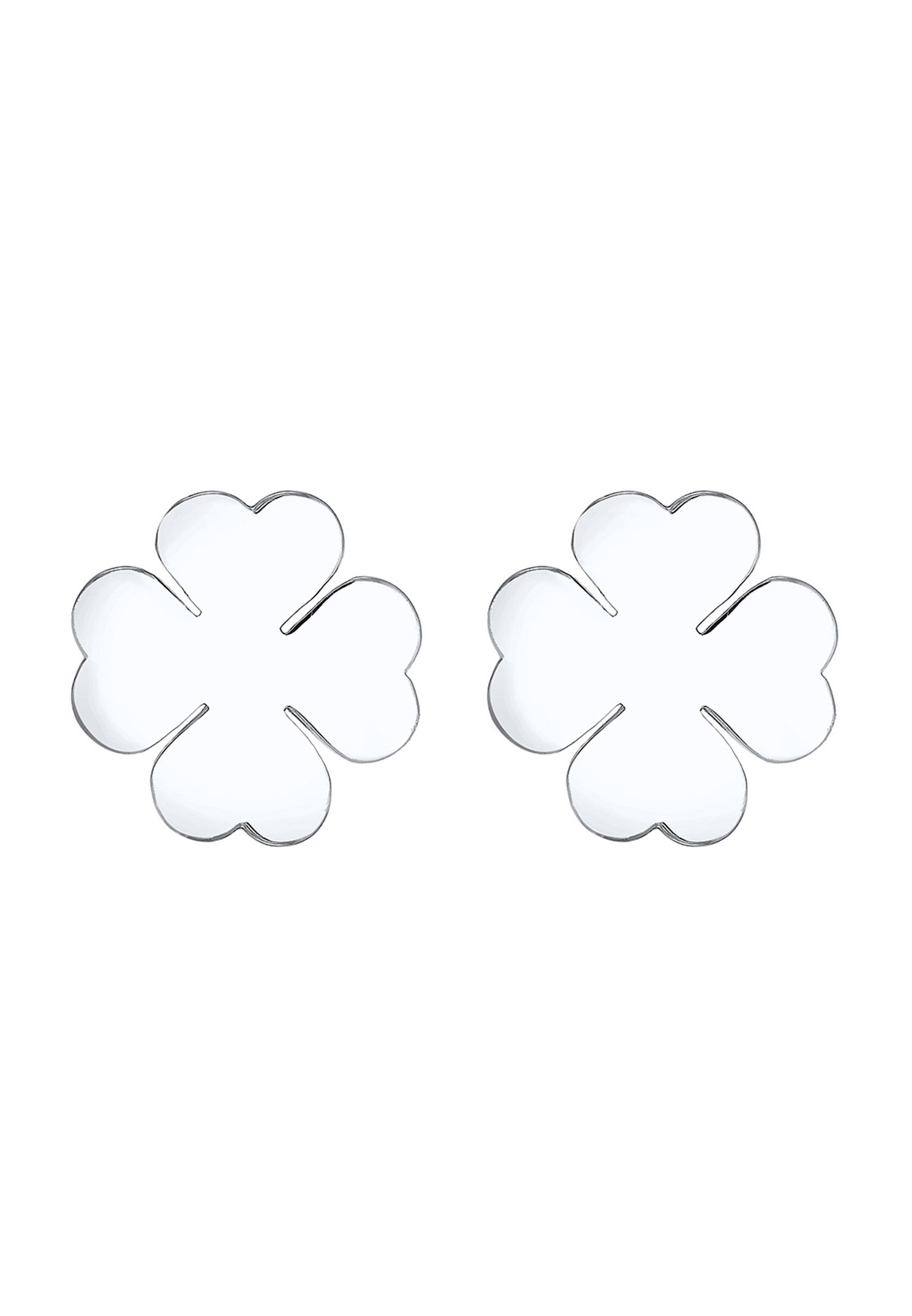 Elli Women's Filigree Clover Pendant in 925 Sterling Silver