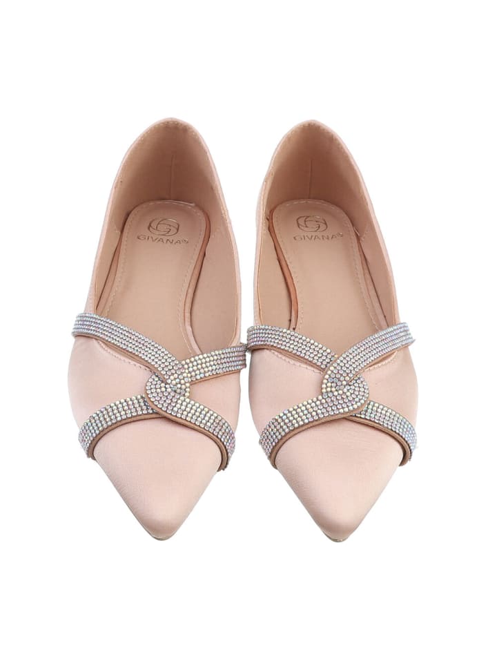 Ital-Design Ballerina in Beige günstig kaufen