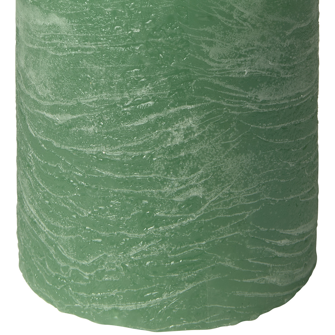 Kleine Kerze im rustikalen Look