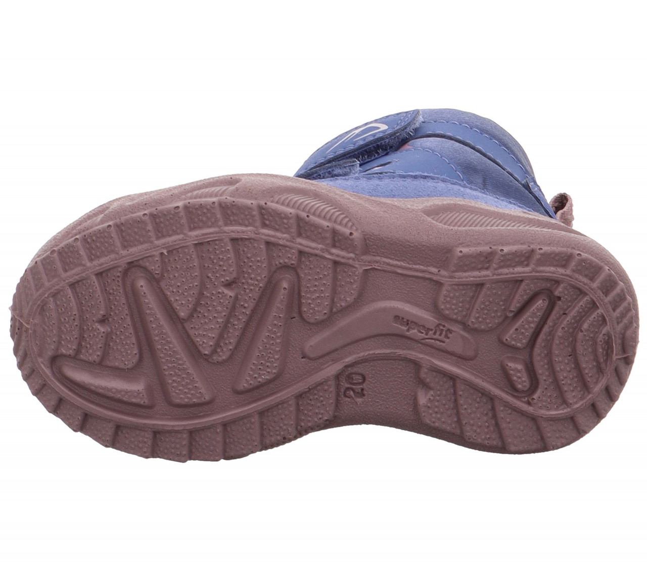 GLACIER - Blau/LilaBoots mit Klettverschluss