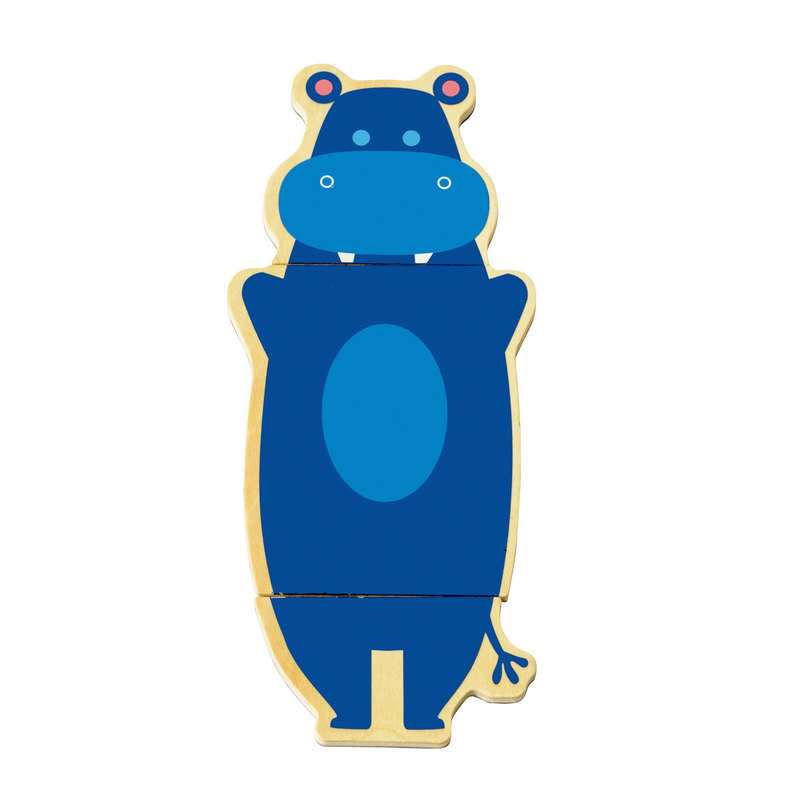 Puzzle magnétique animaux Oxybul