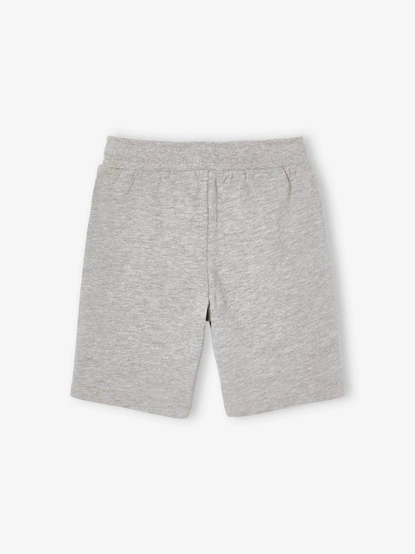 Lot de 2 bermudas Basics garçon en molleton lot encre