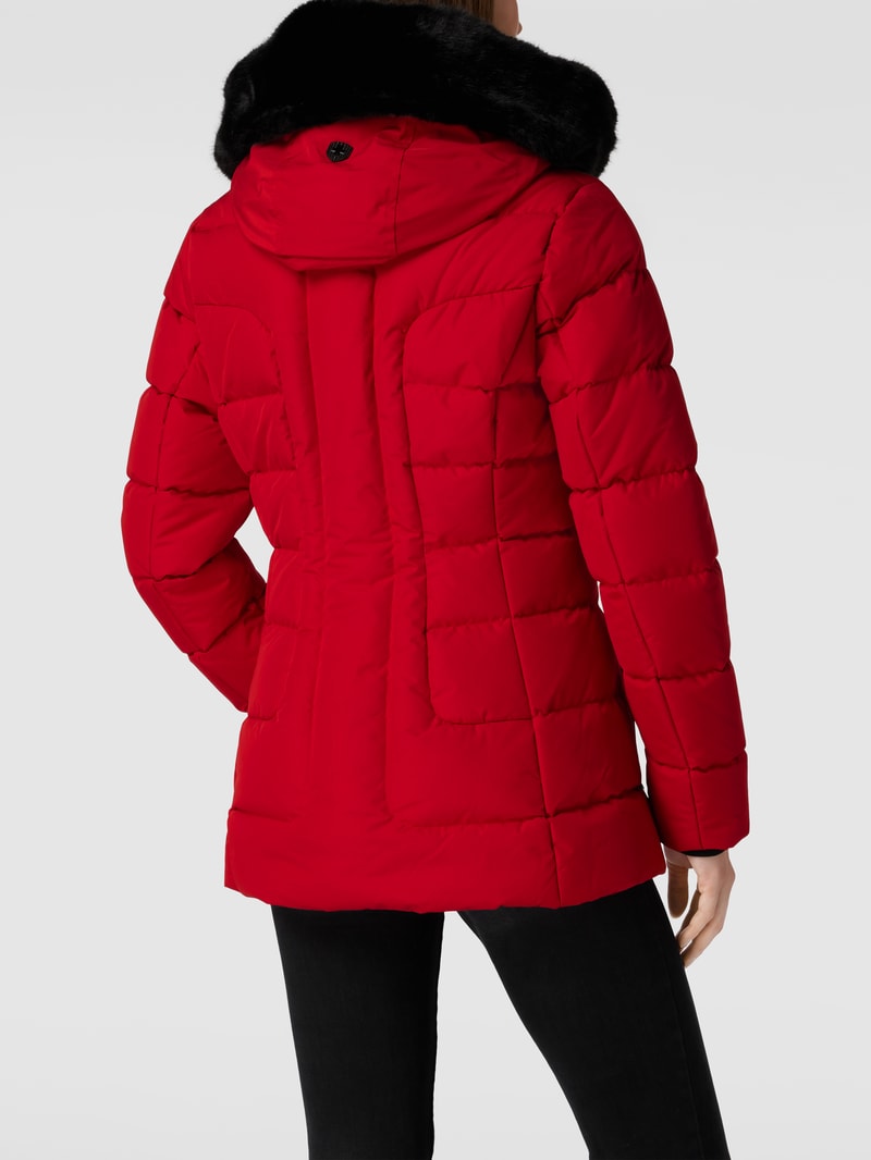 Funktionsjacke mit abnehmbarer Kapuze Modell 'Belvitesse Medium' in rot