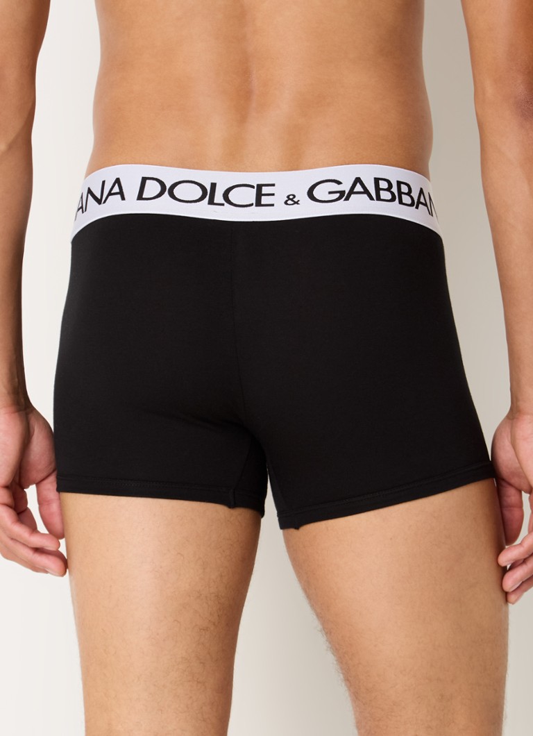 Boxer Dolce & Gabbana con elastico in vita con logo