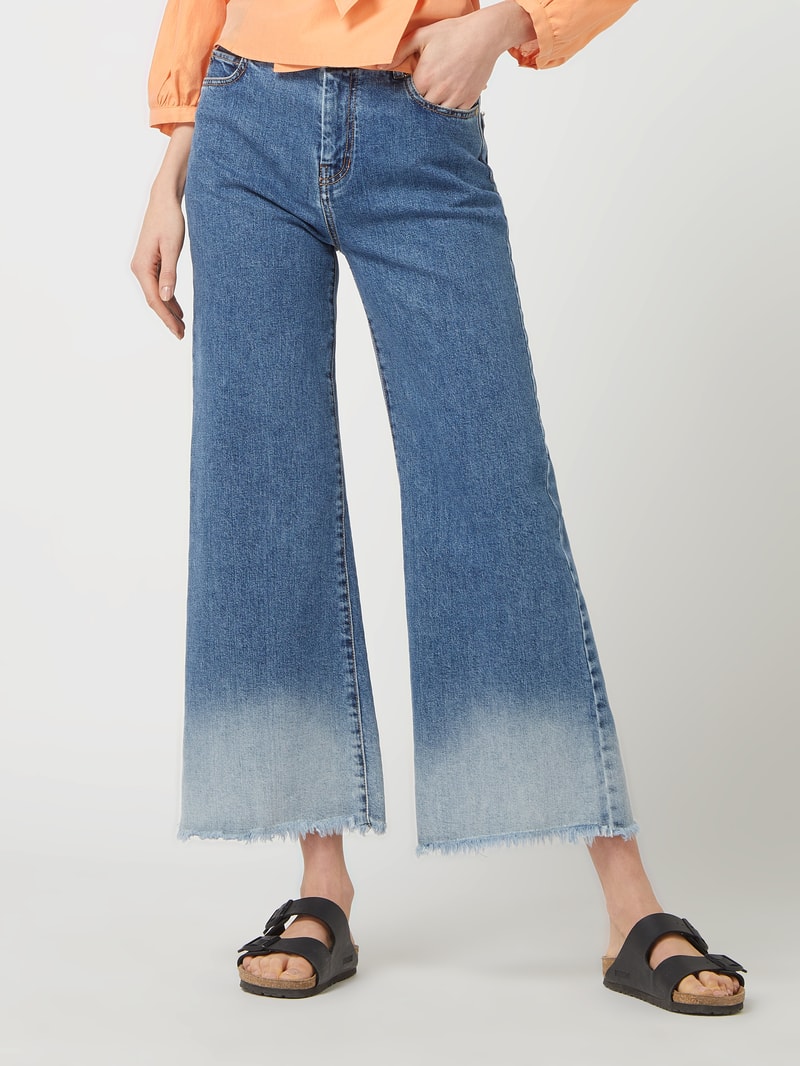 Jeans mit Stretch-Anteil Modell 'Soprano' in blau