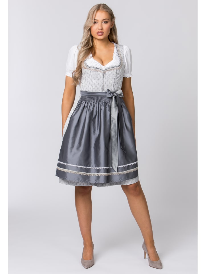 Stockerpoint Stockerpoint Dirndl Sonja in hellgrau günstig kaufen