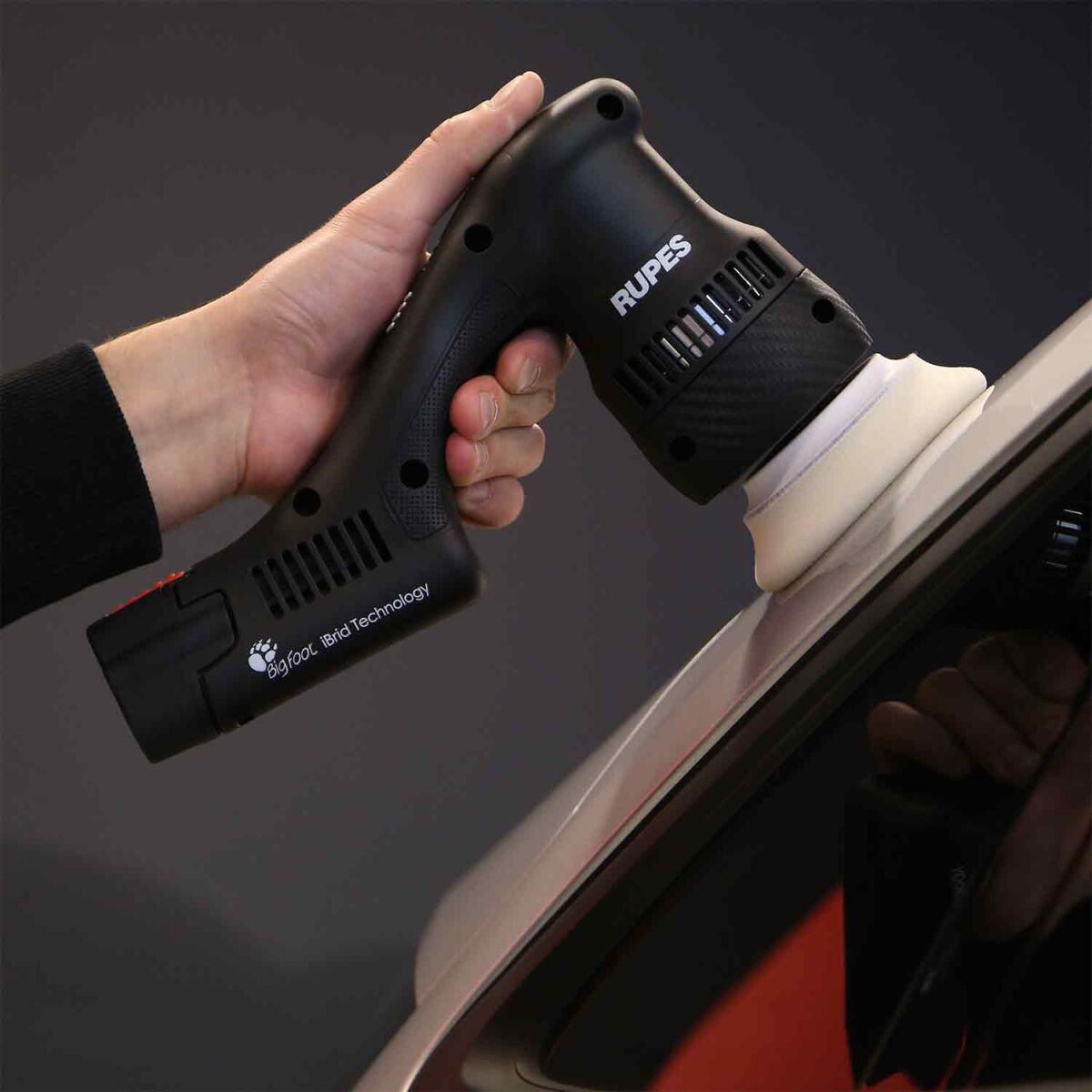 Rupes BigFoot HLR75 iBrid Mini Poliermaschine Luxus Kit, 14-teilig