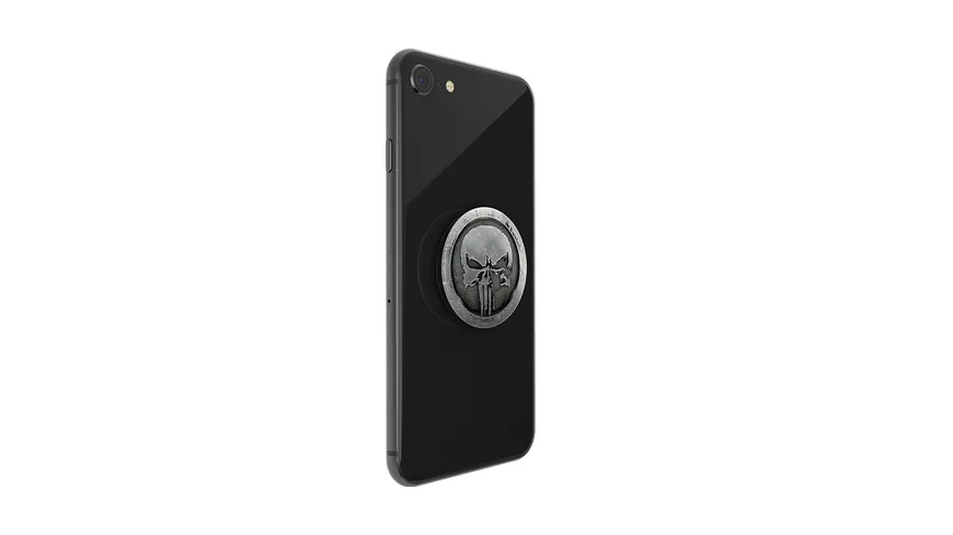 PopGrip - ausziehbarer Handy-Griff Handyhalter -  Punisher Monochrome