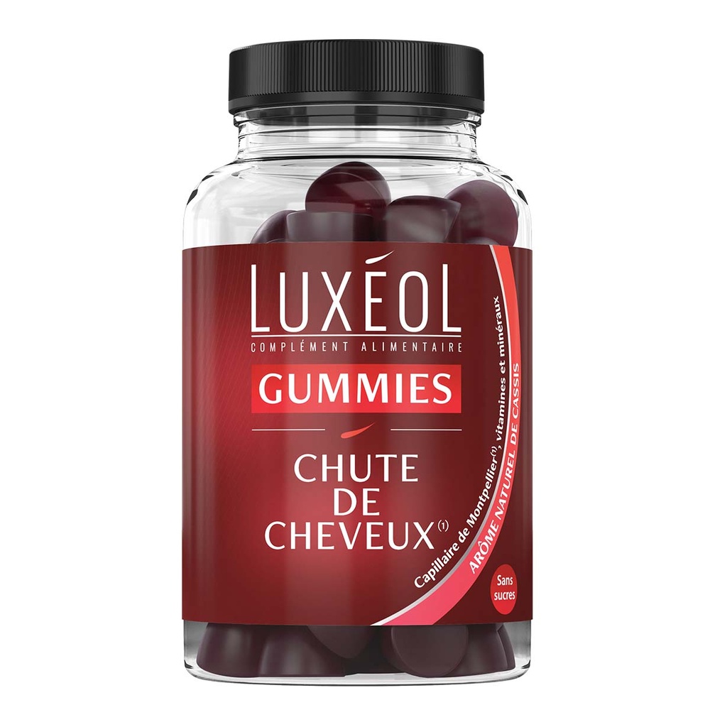 Luxéol Luxéol - Gummies Chute de cheveux Compléments alimentaires