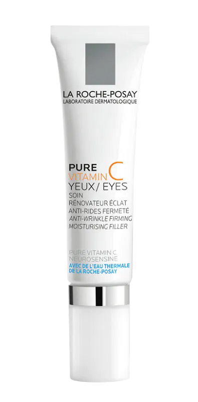 „La Roche-Posay Pure“ vitamino C drėkinamasis ir stangrinamasis paakių kremas