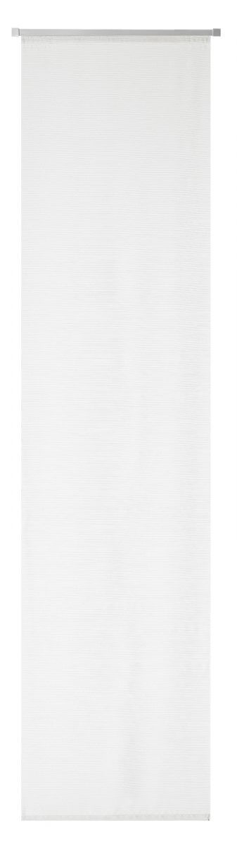Neutex Schiebevorhang Kanada mit Alupaneelwagen Weiß 60 x 245 cm