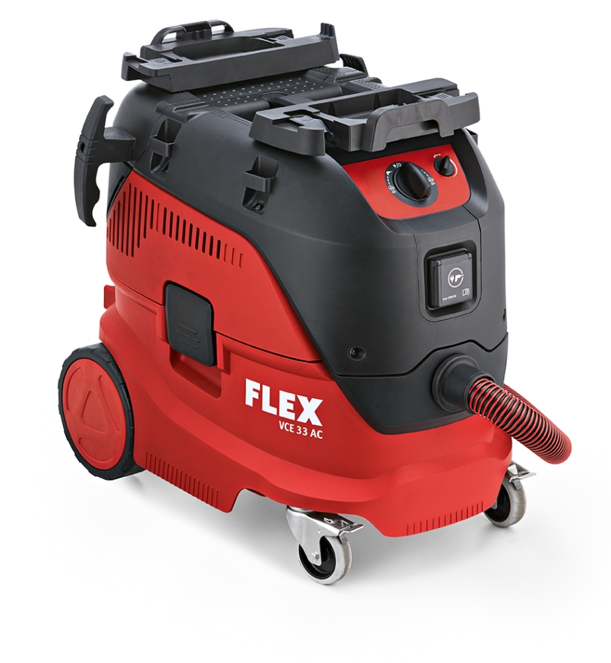 Flex-tools 444111 VCE33L AC Safety vacuum cleaner with automatic filter cleaning, 30 L, class L
