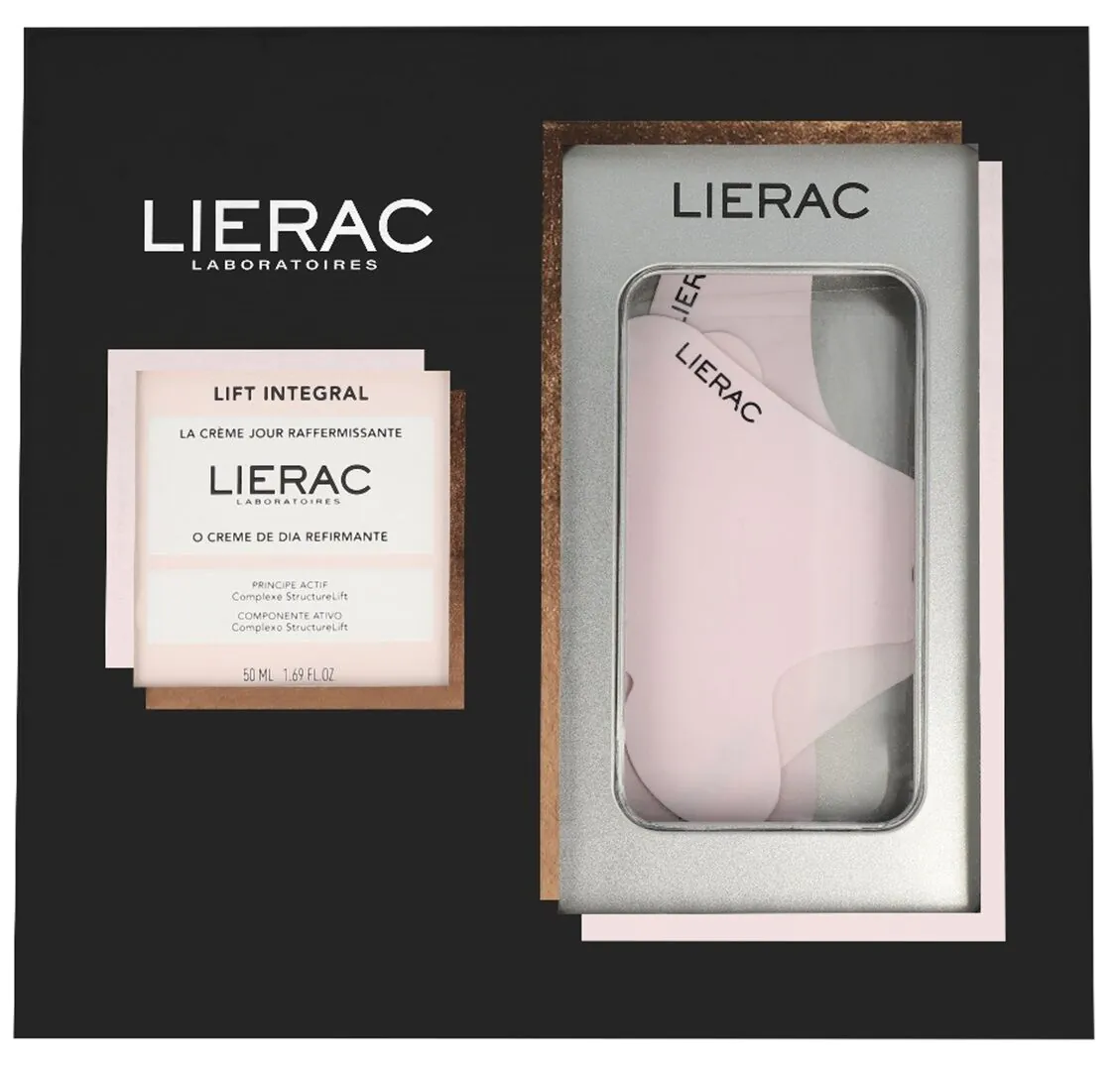 „Lierac Lift Integral“ dermokosmetikos rinkinys, dieninis kremas + diskeliai