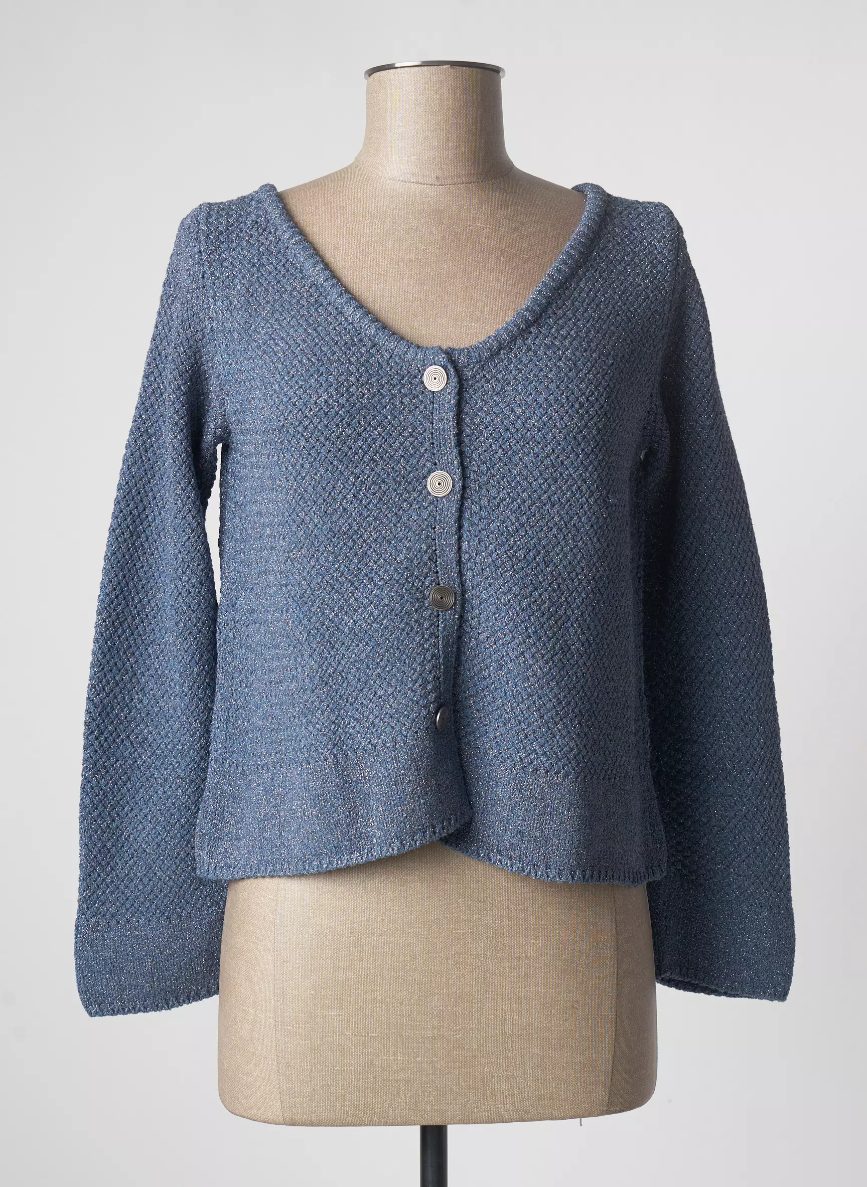 Lunatisme Cardigans Femme couleur bleu