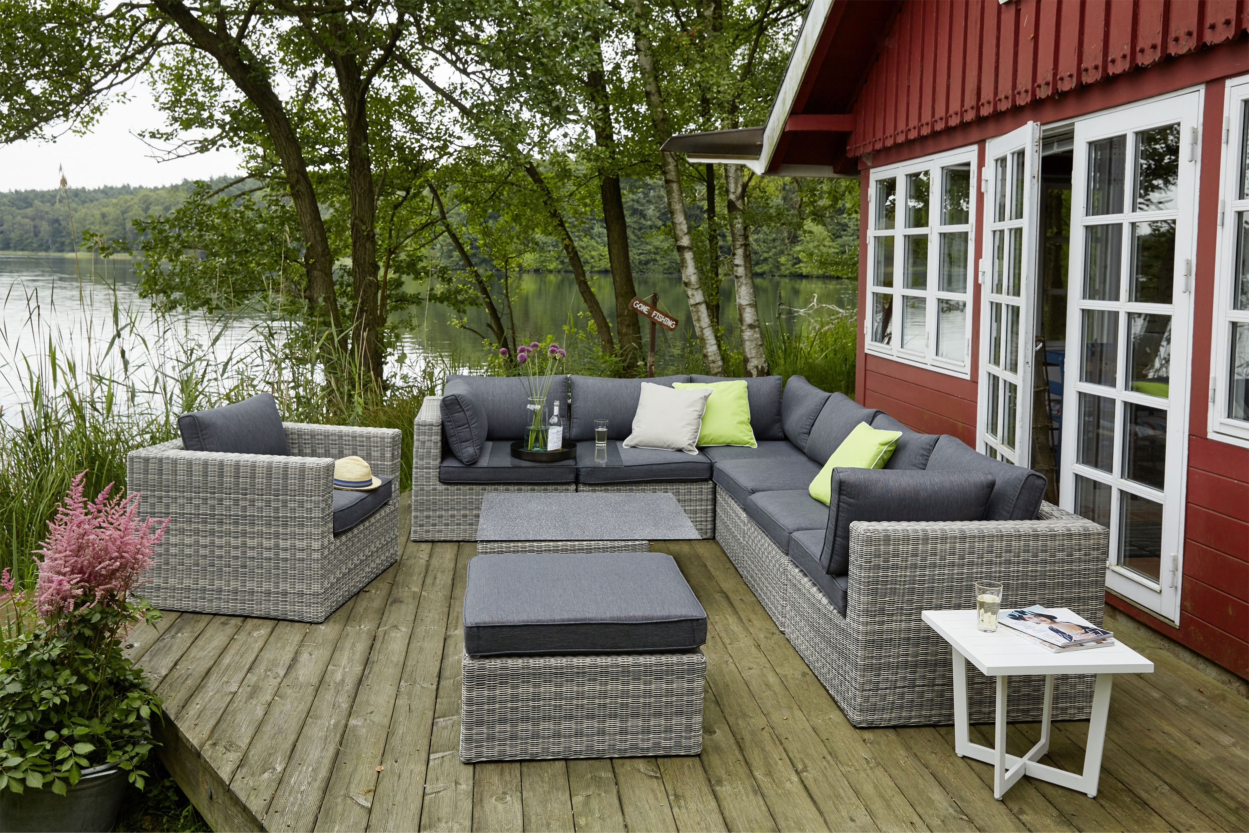 OUTDOORGartenlounge Mittelelement