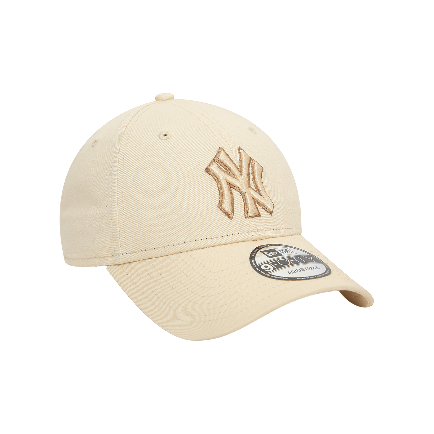 New Era MLB New York Yankees Team Outline 9Forty Cap Beige