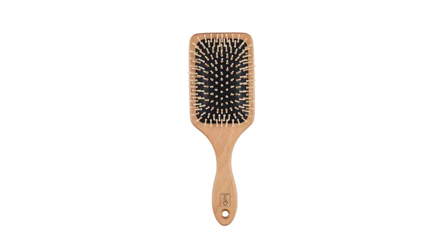 Braun & Wettberg Haarbürste Paddel Holzstifte