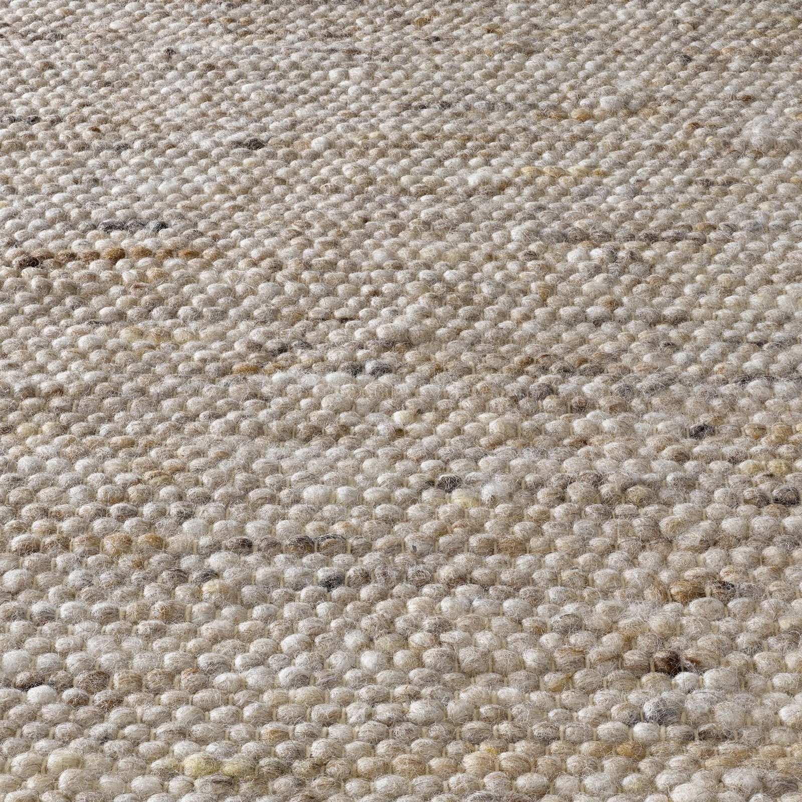 Wollteppich Hand-Webteppich, TaCa Home, rechteckig, Höhe: 10 mm, gewalkte Schurwolle Wohnzimmer Schlafzimmer Esszimmer 060x090cm