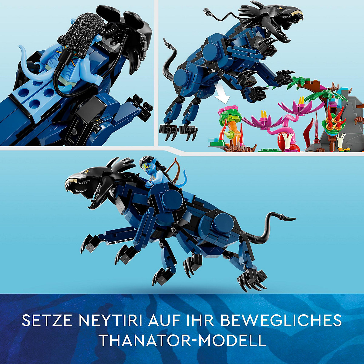 LEGO® Avatar 75571 Neytiri und Thanator vs. Quaritch im MPA