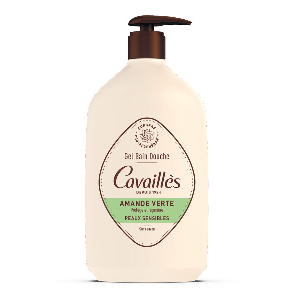 Cavaillès GEL SURGRAS BAIN ET DOUCHE AMANDE VERTE1L GEL DOUCHE