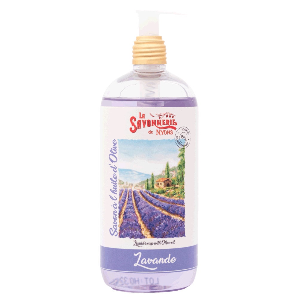 La savonnerie de nyons Savon Liquide 500ml Lavande Savon liquide