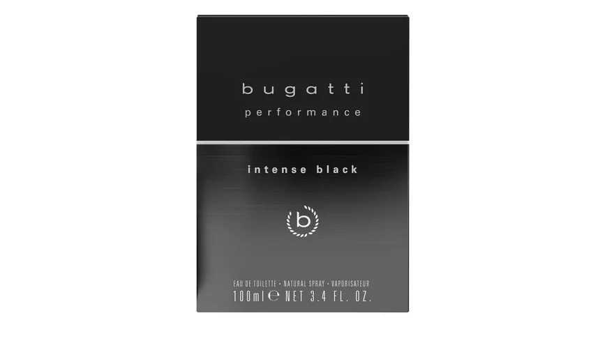 bugatti Performance Intense Black Eau de Toilette 100 ml