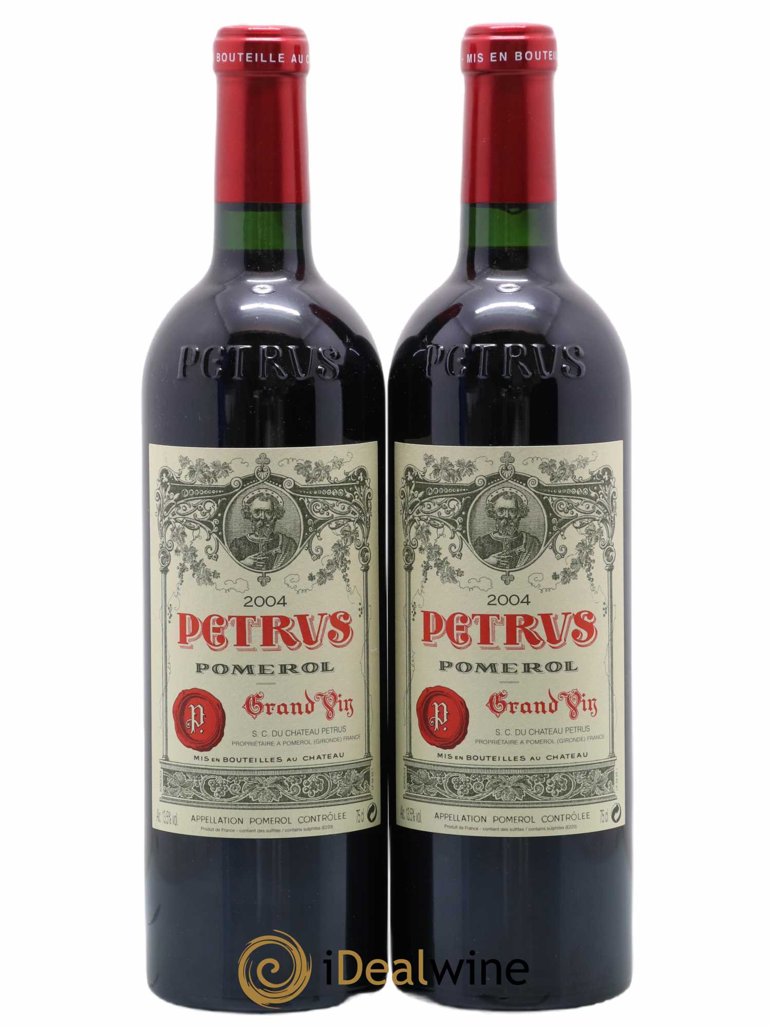 Petrus  2004 - Lot de 2 Bouteilles