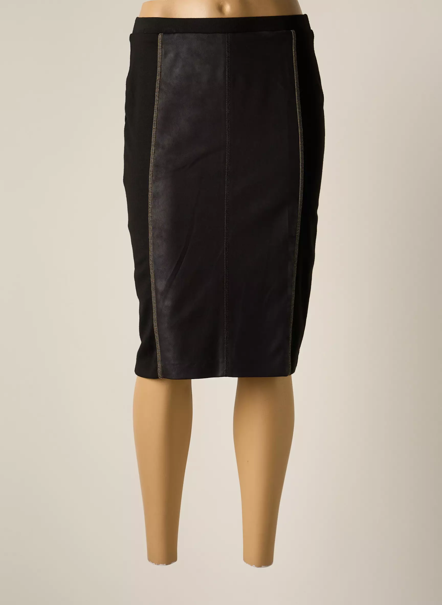 Jumfil Jupes Mi Longues Femme couleur noir