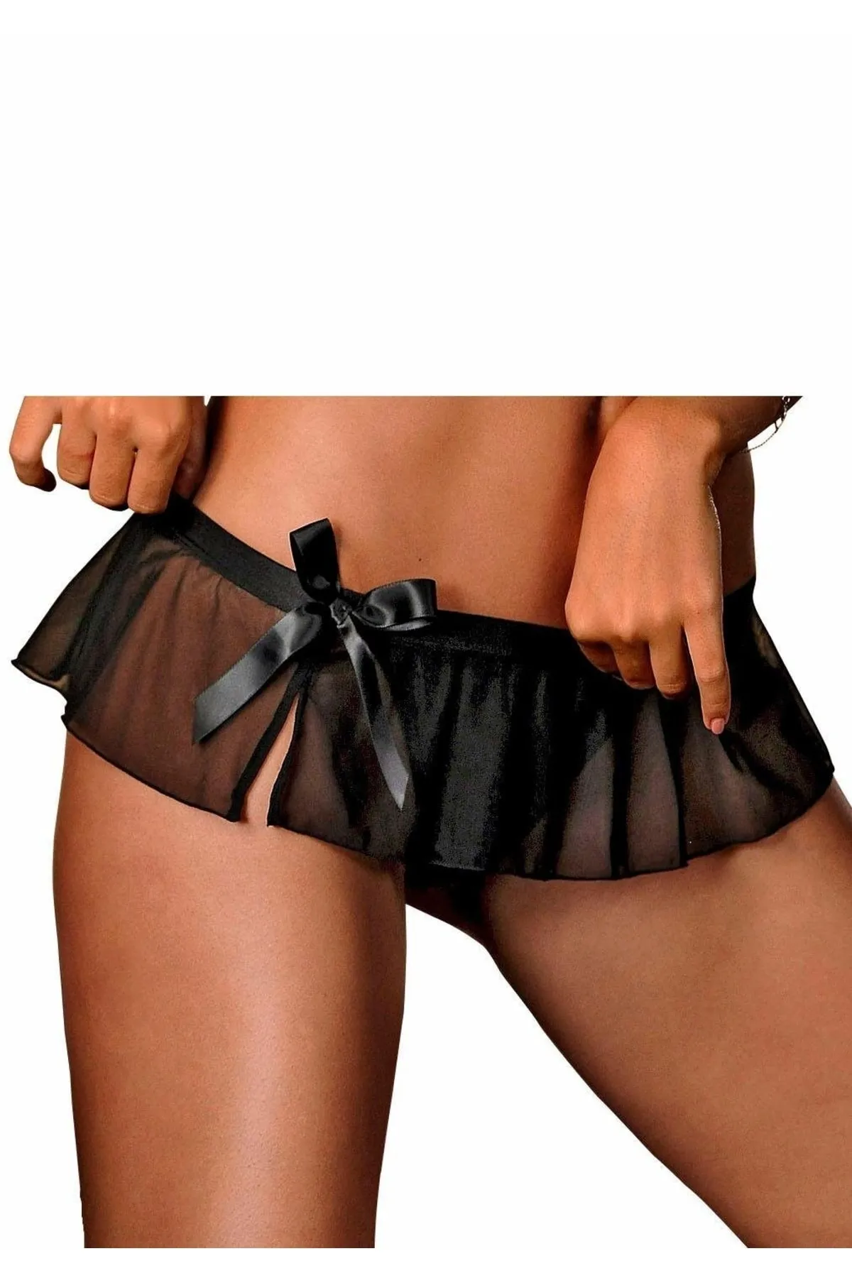 LASCANA  String ouvert mit kleinem Schösschen