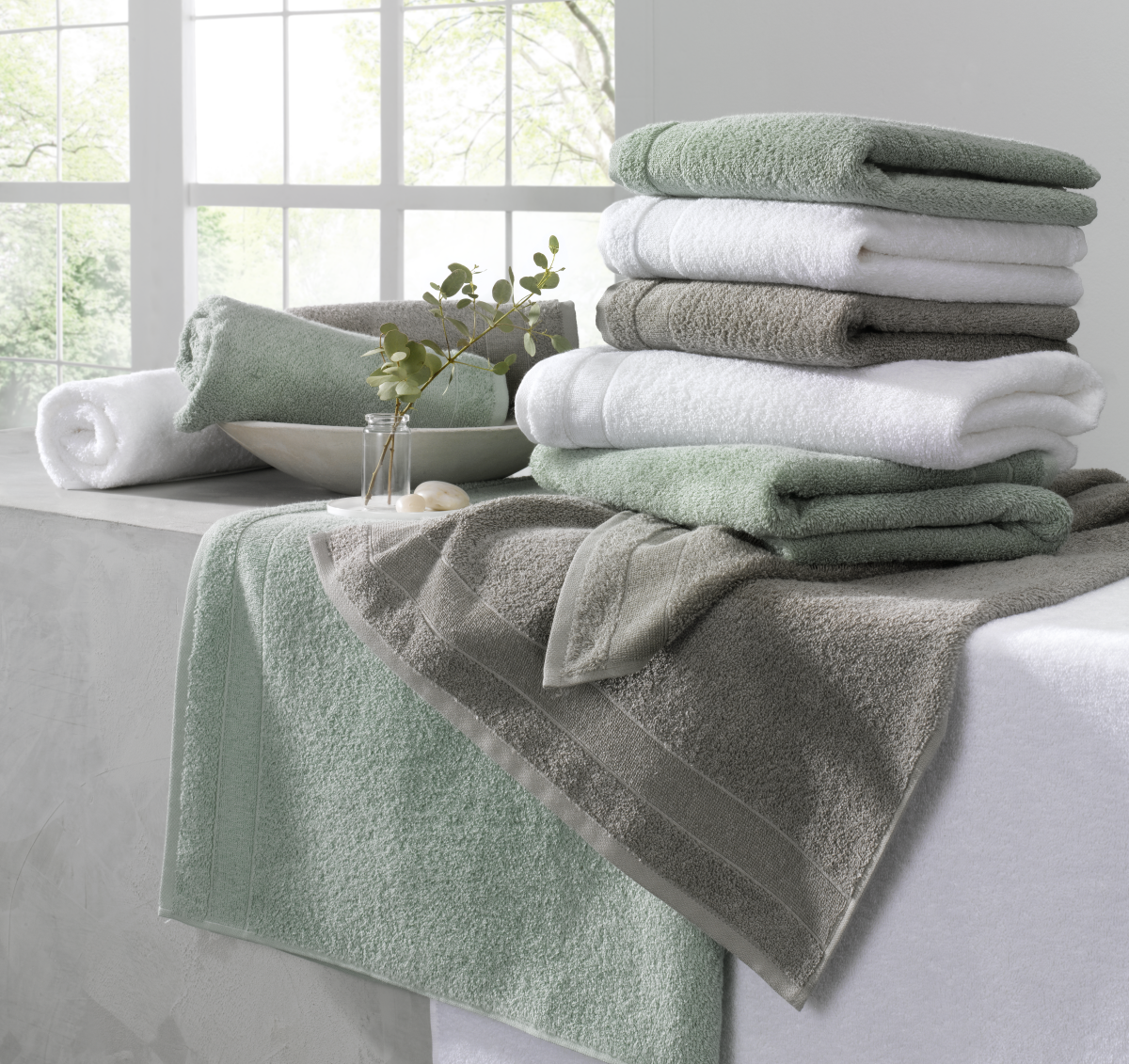 Handtuch Scarlett Green 50 x 100 cm