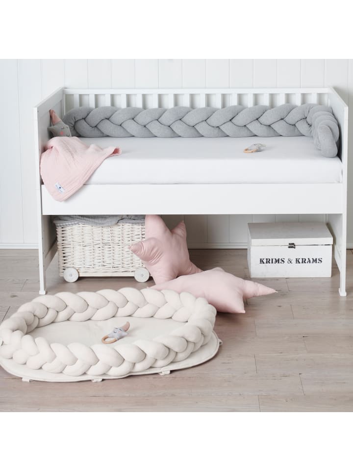 nordic coast company  Baby Nest geflochten 3 in 1 Natur günstig kaufen onesize