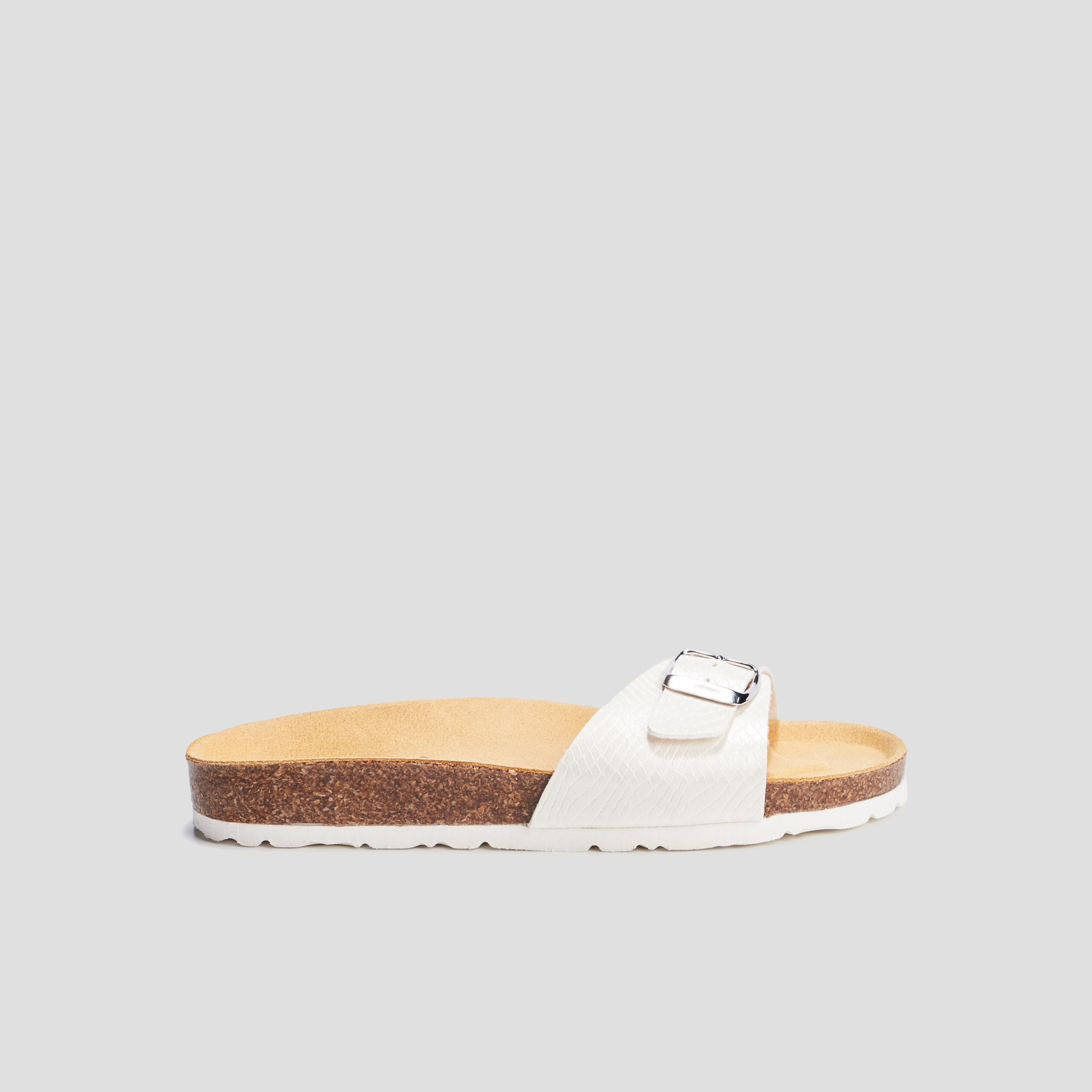 Mules blanc femme | La Halle
