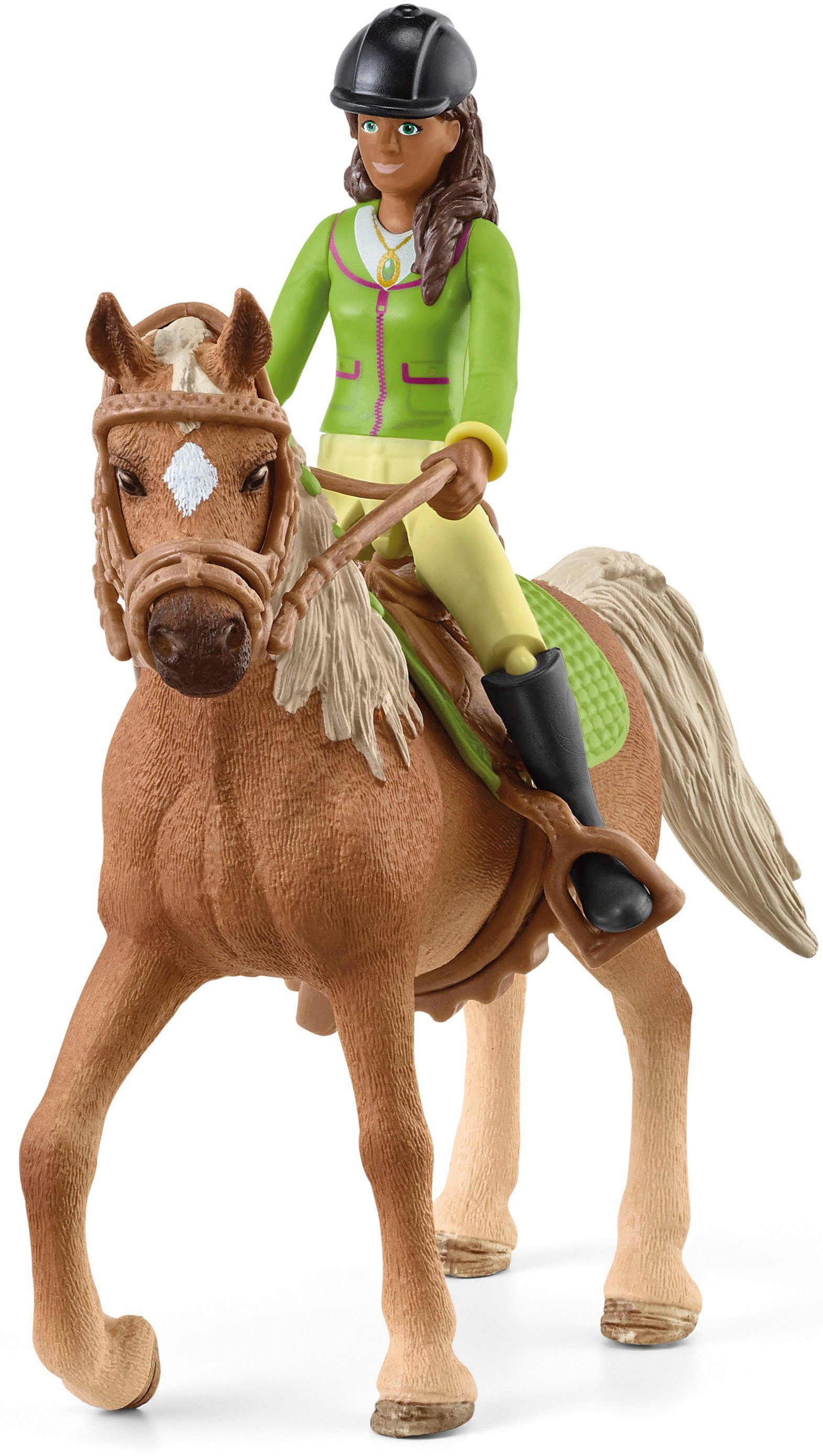 Schleich® Spielfigur HORSE CLUB, Sarah und Mystery (42542)