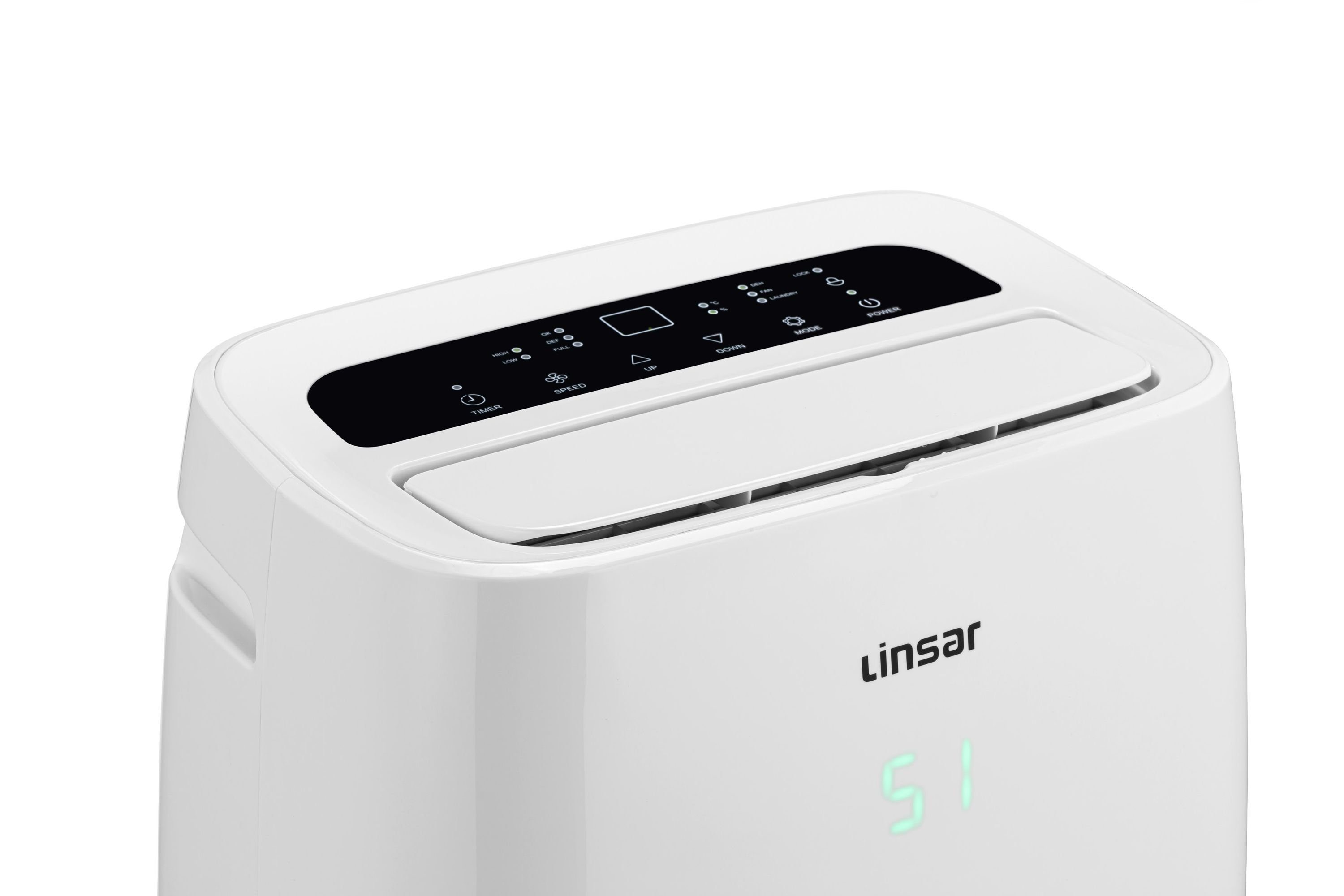 Linsar Luftentfeuchter 3 Betriebsmodi, für Räume bis 20 m², für 20 m³ Räume, Entfeuchtung 20 l/Tag, 20 l in 24 Std für Räume bis zu 20 m²/ 30m³
