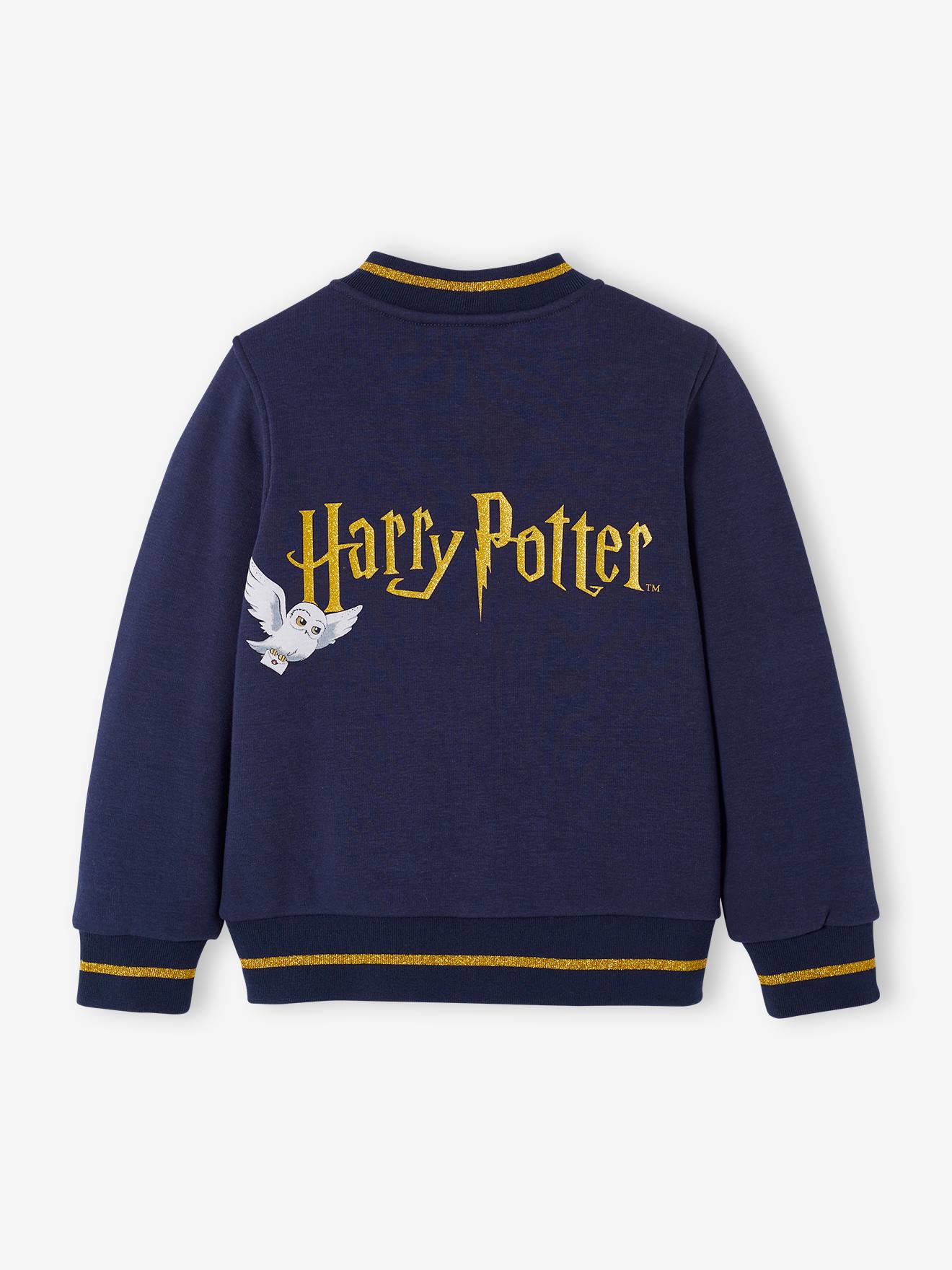 Blouson Teddy fille Harry Potter® bleu nuit
