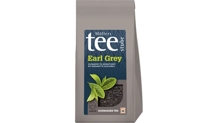 Müllers Teestube Schwarzer Tee Lose Earl Grey 200 g