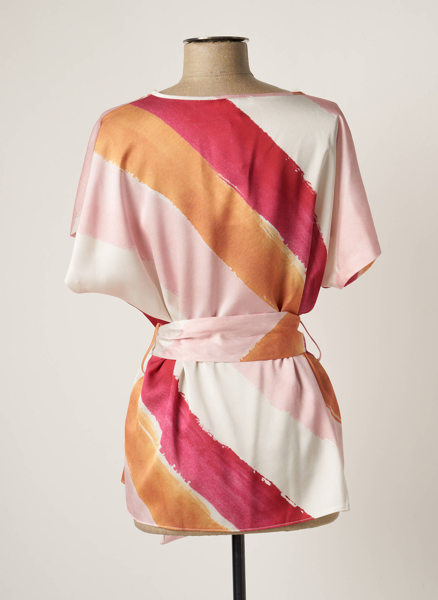 Gregory Pat Tuniquemanchecourte Femme couleur rose