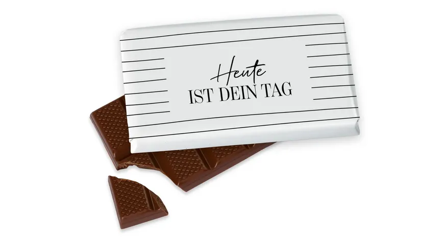 Geschenk für Dich Schokolade Heute ist Dein Tag 40 g