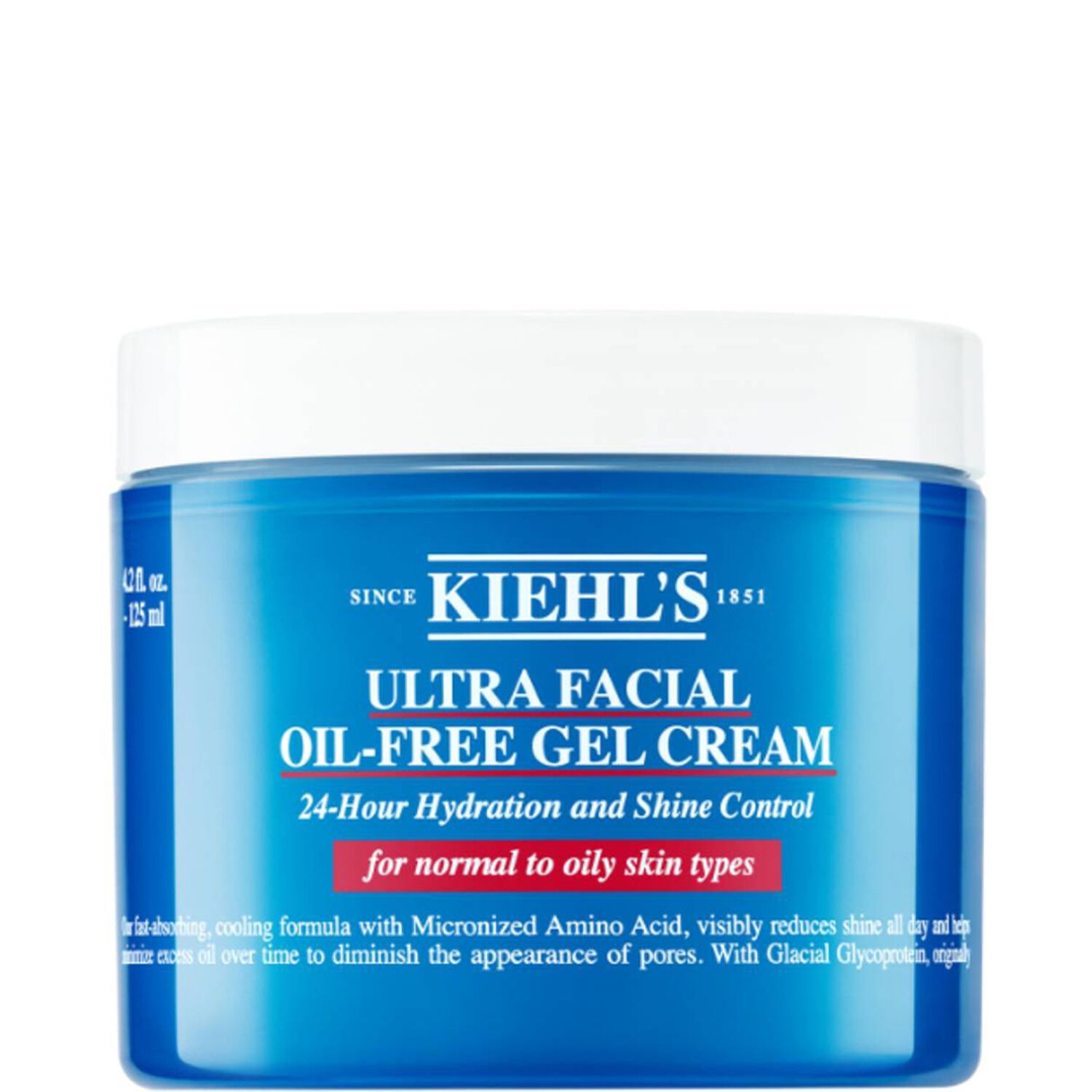 kiehl's Ultra Facial Oil-Free Gel Cream Gel Crème Hydratant Sans Corps Gras