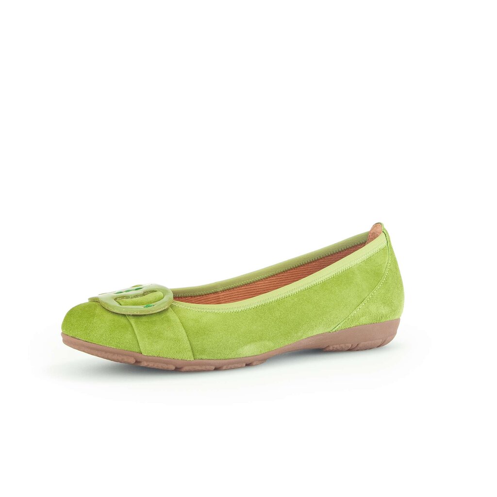 Gabor fashion Sportliche Ballerina grün