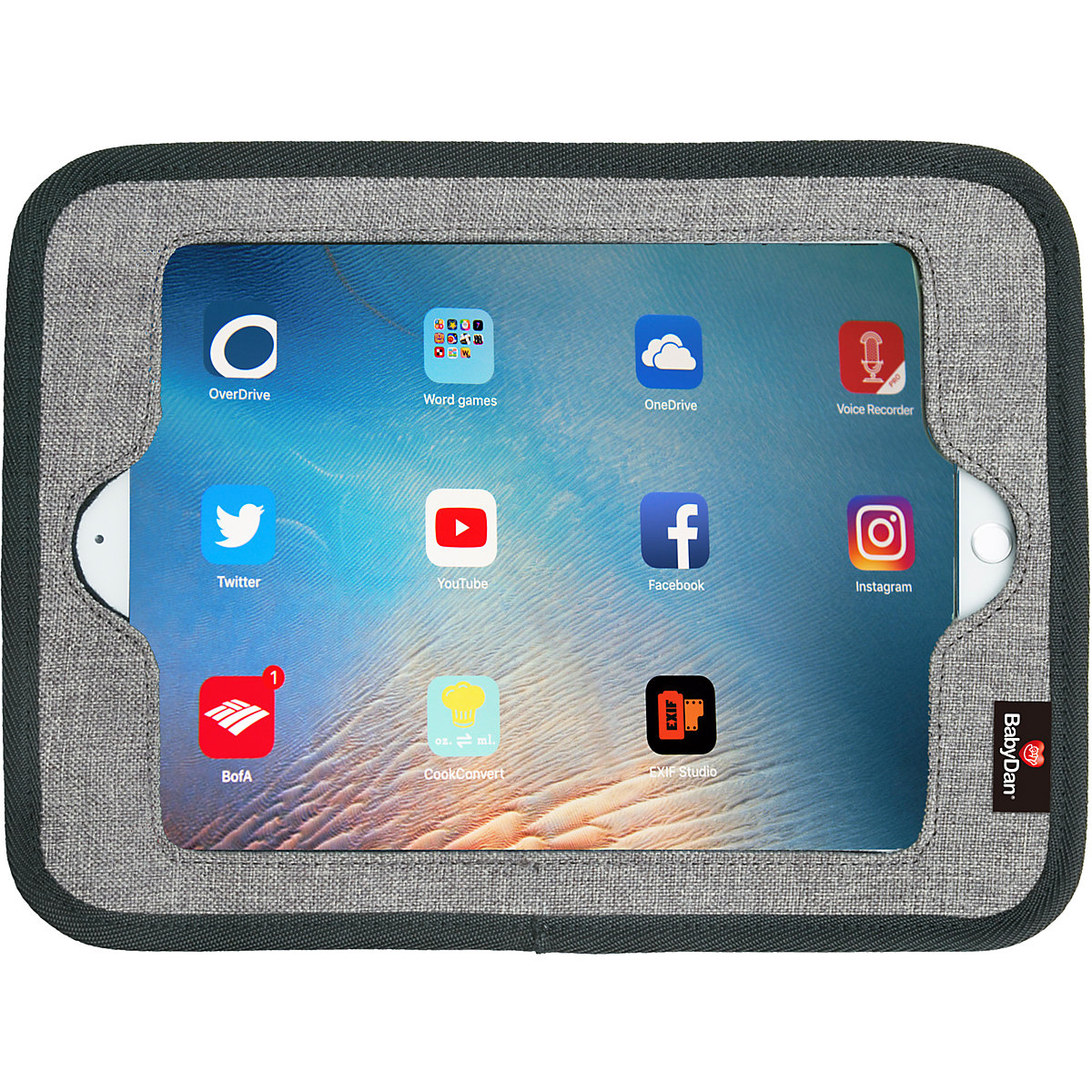 Tablet-Halter mit Spiegel