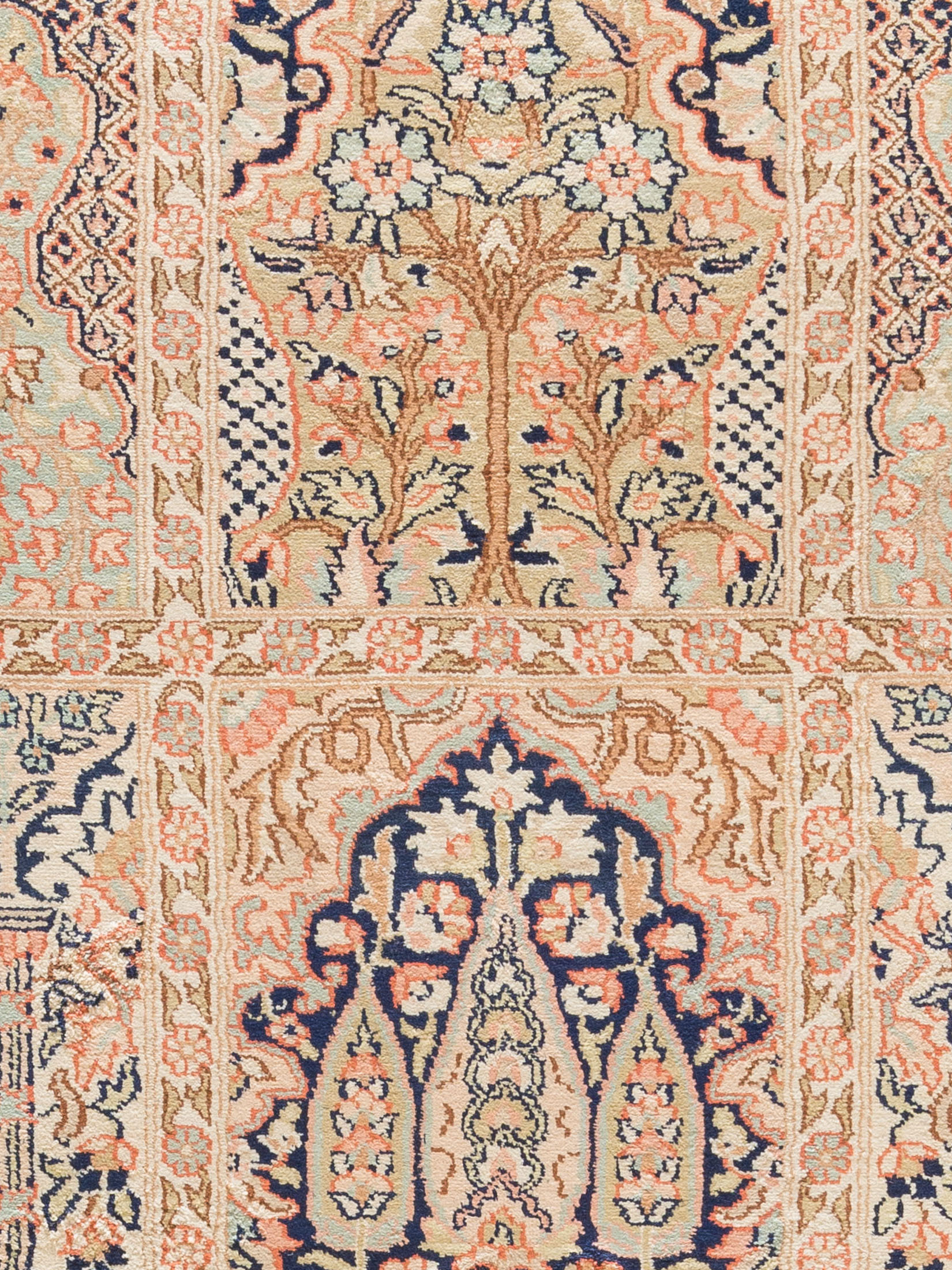 Kaschmir Seide 18/18 ca. 122 x 180 cm, Unikat / Einzelstück