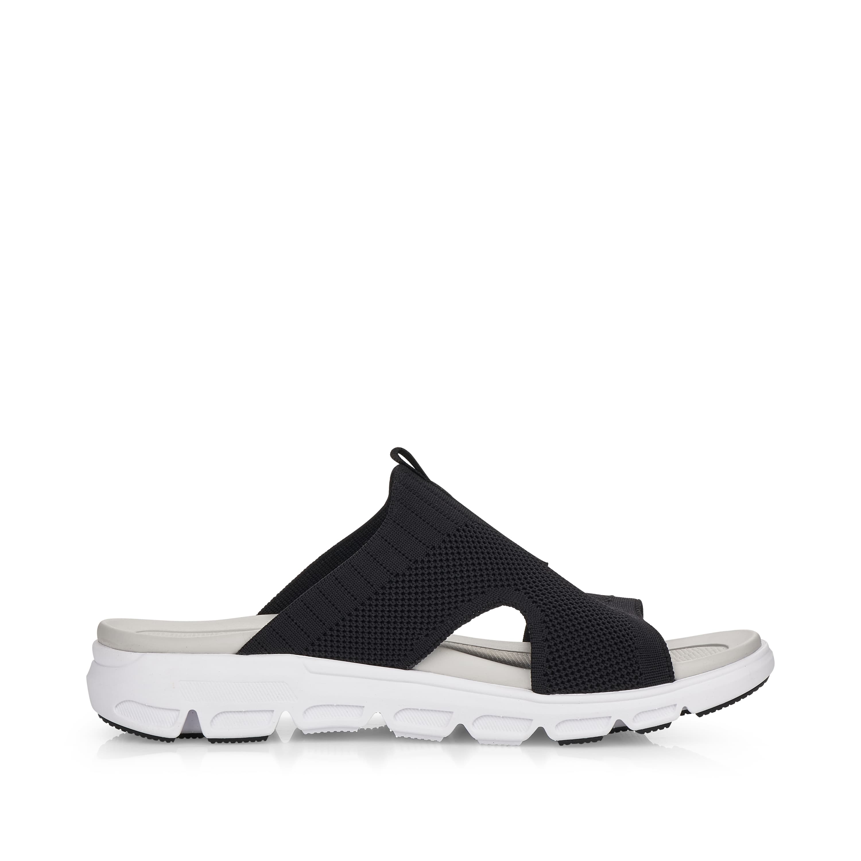 Rieker Damen Pantoletten deep black