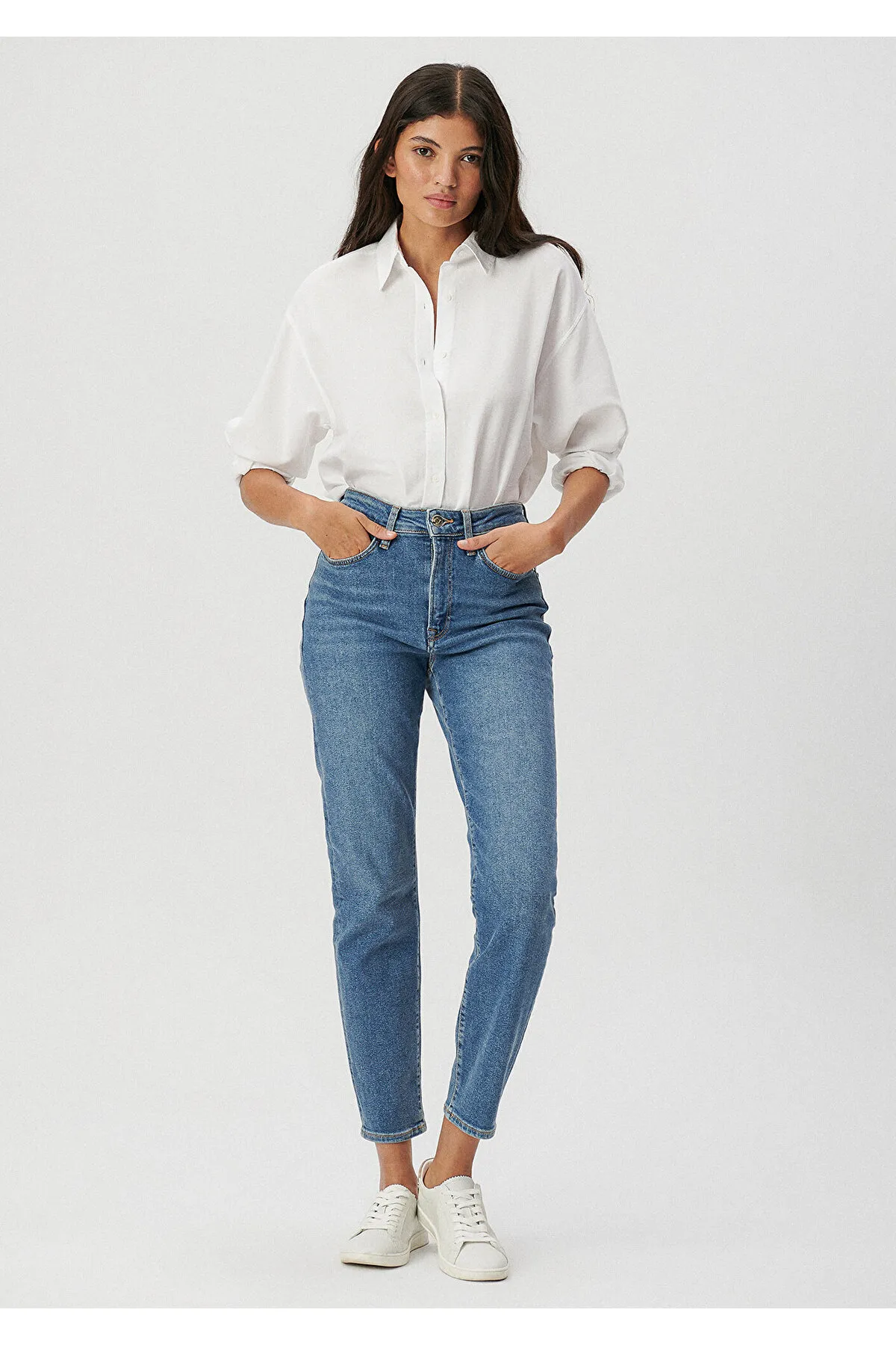 Mavi  Star Sanded Gold Shape Jeanshose 101077-82194