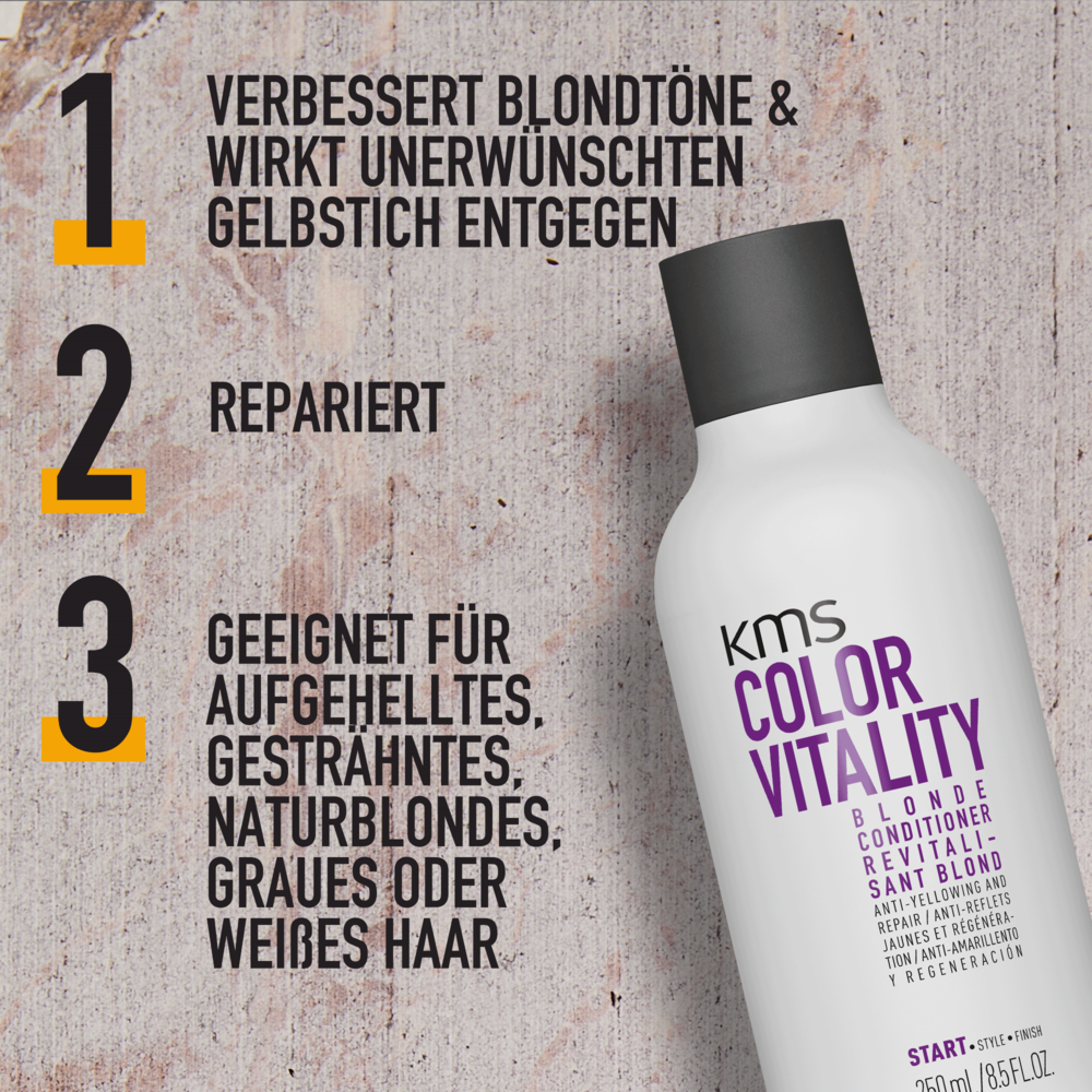 KMS Colorvitality Blonde Conditioner 250 ml