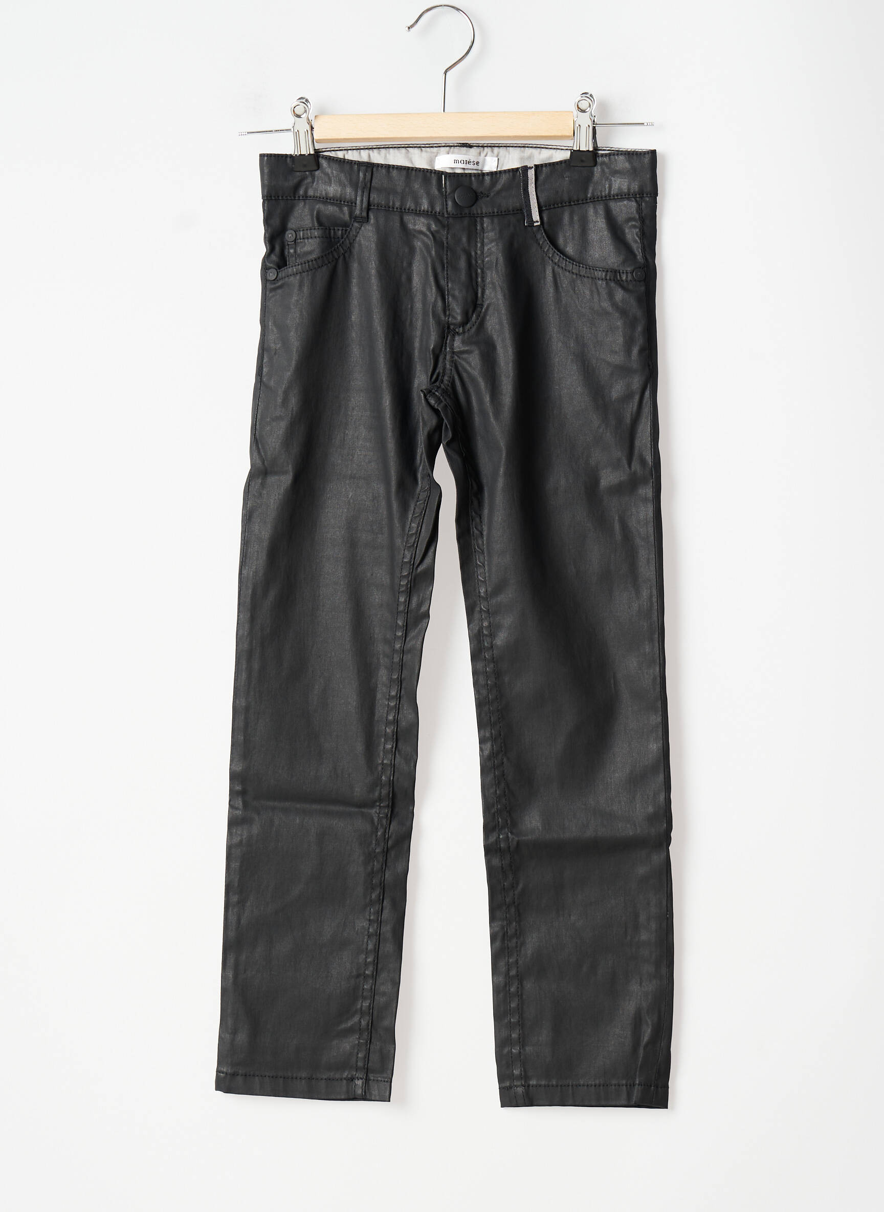 Marese Pantalons Droits Fille couleur noir